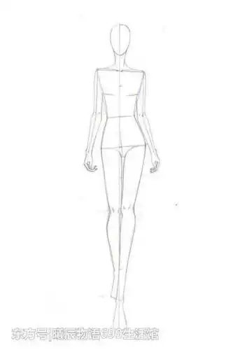 简笔画人体全身