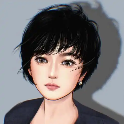 手绘头像女生头像客稿勿用