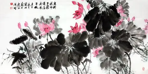 8月6日 《出淤泥而不染,濯清涟而不妖》 四尺整张