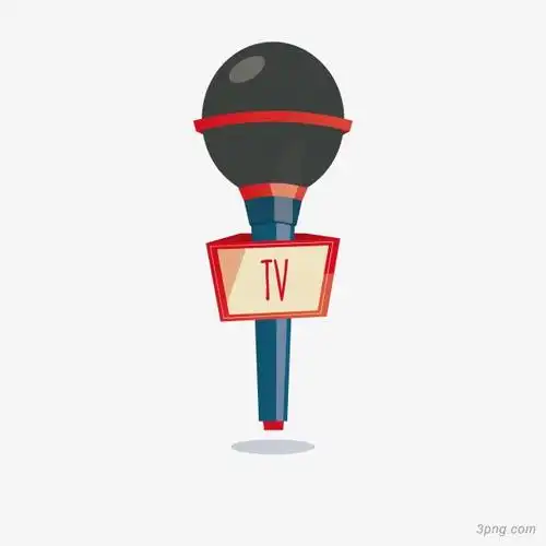 卡通麦克风png素材透明免抠图片-其他元素