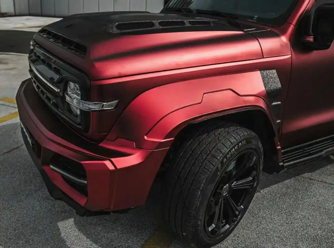 车衣改色.#坦克300 #美出高级感 #硬派越野 #霸气出场 - 抖音