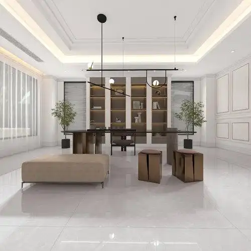 风和日丽瓷砖fhl12713a贝加莫浅灰 ——600x1200mm任意连纹大板