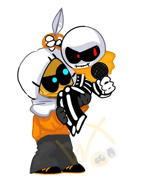 自己的私设skid和pump - 半次元 - acg爱好者社区