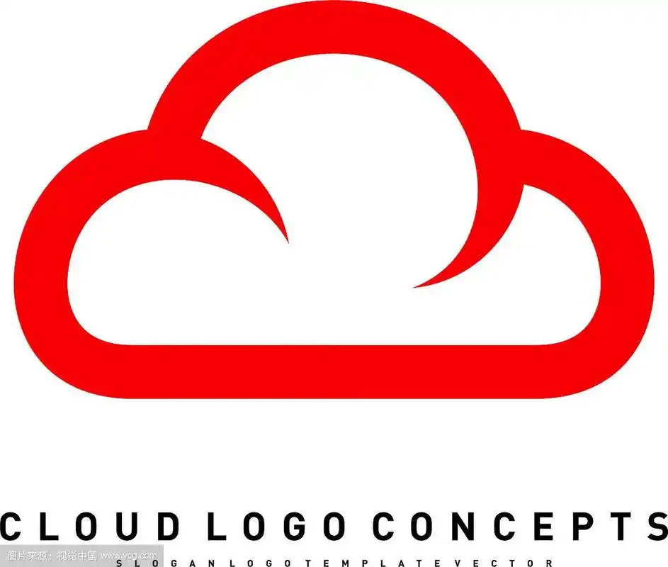 奢华云标志设计概念云标志