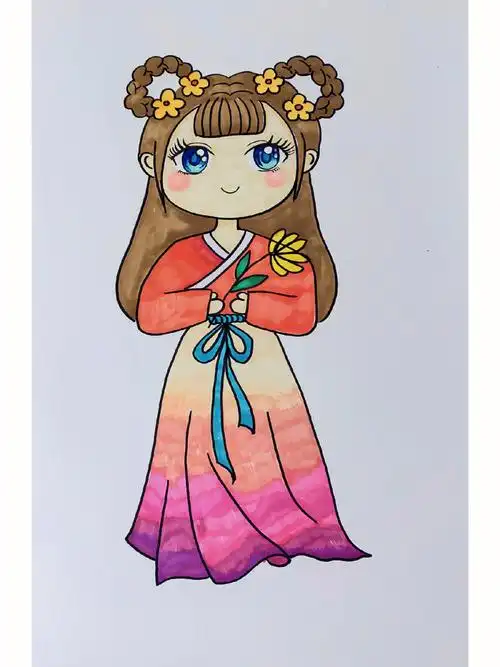 动漫初级古代少女