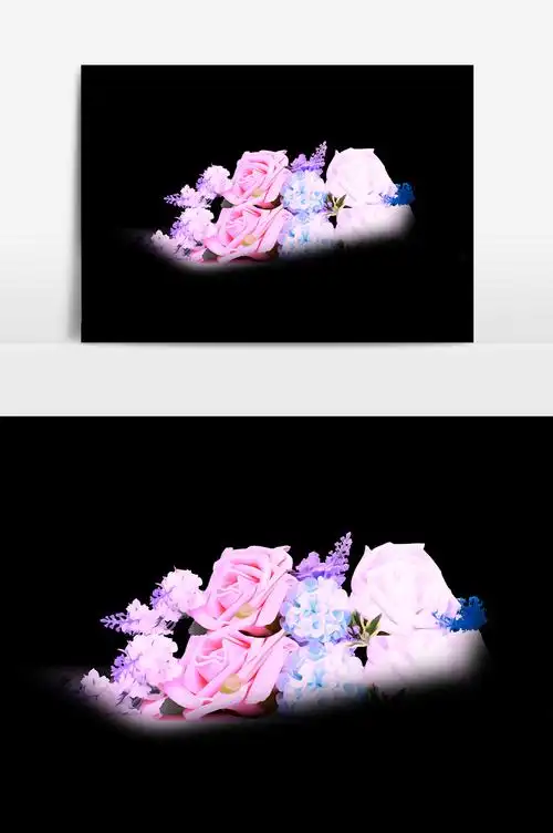 花朵浪漫花束psd素材模板免费下载_5017像素psd图片设计素材_【包图网