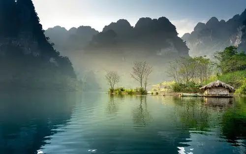 唯美迷人山水风光图片桌面壁纸-风景壁纸-壁纸下载-美桌网