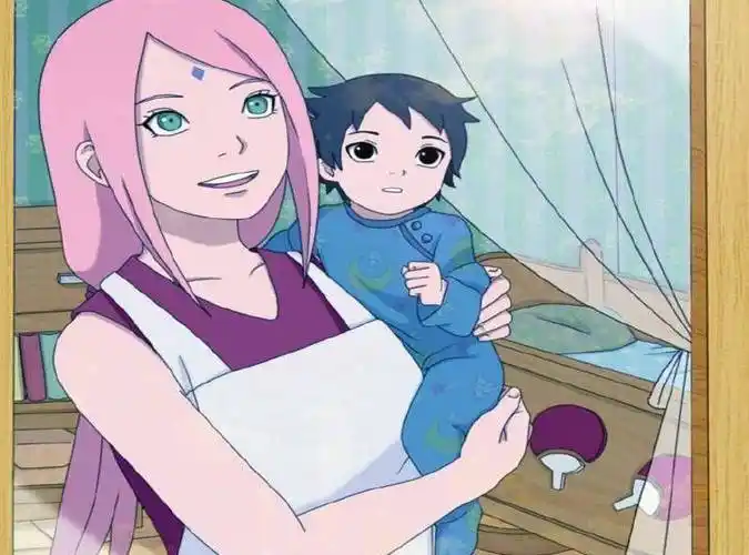 火影忍者:网友为佐樱安排二胎,佐助儿子颜值高实力强_小樱_弟弟_木叶