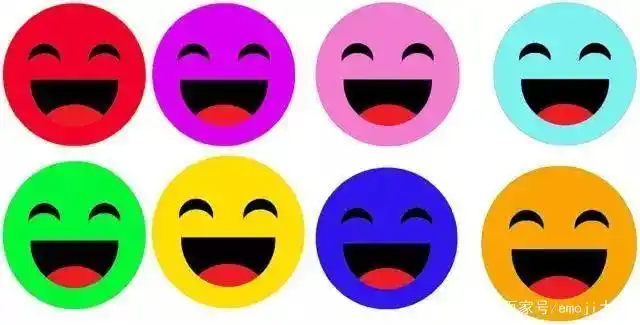 谁说emoji一定要黄色?今天,emoji必须给你点颜色看看!