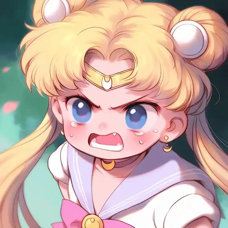 美少女战士2.0来喽|动漫女头.#水冰月 #二次元 #女生头 - 抖音