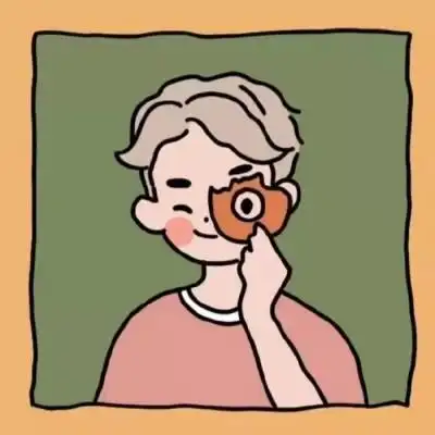 情侣头像手绘简约一对 手绘qq头像情侣专用图片