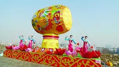 "韩国大鼓"灯