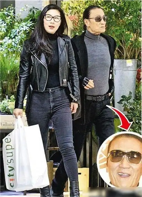 谢贤和小49岁女友coco再度复合,当街拥吻,风流潇洒不减当年