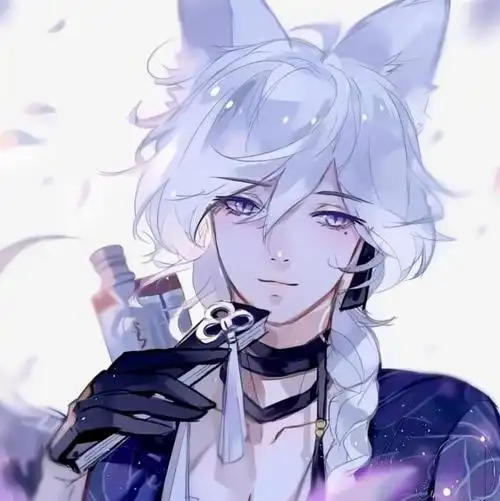 超帅男生玩游戏的好看炫酷的头像动漫男生猫系高清头像动漫