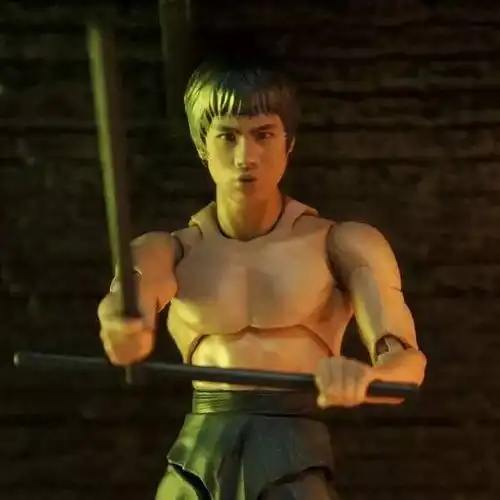 兵器一:李小龙长棍一脚定江山!分分钟教国足学做人!