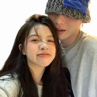 超火ins情侣头像高清小众图片唯美情侣真人高清微信头像大全