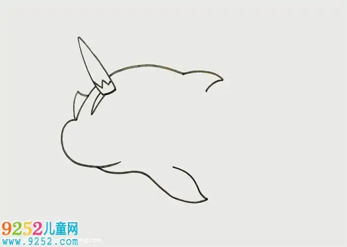 鲲怎么画大鱼海棠简笔画鲲简笔画教程