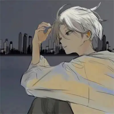 动漫男生头像ins高级质感图片