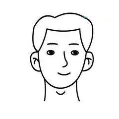 爸爸简笔画图片大全_人物简笔画_中国板报网