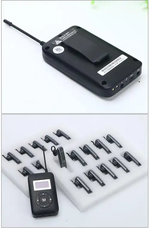 恒达无线讲解器 一对多语音导览器政府企业博物馆导游无线讲解器