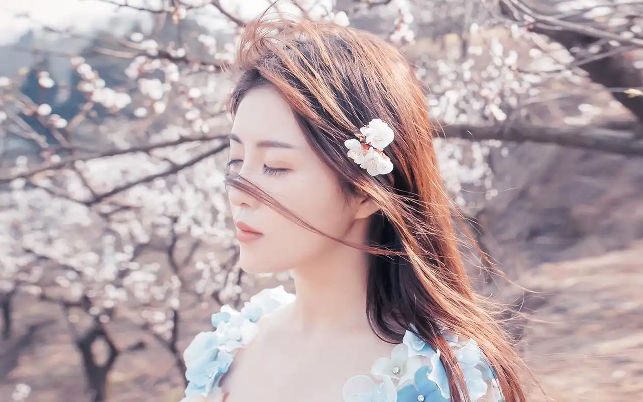 > 日系清纯可爱美女高清桌面壁纸下载(1920x1080)