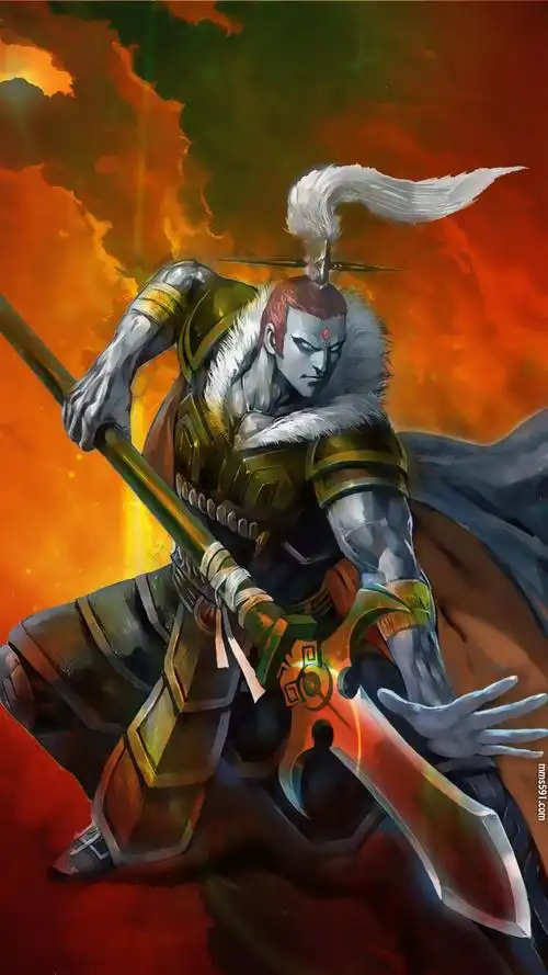 漫画西行纪三眼神将杨戬霸气图片手机壁纸大全(5)