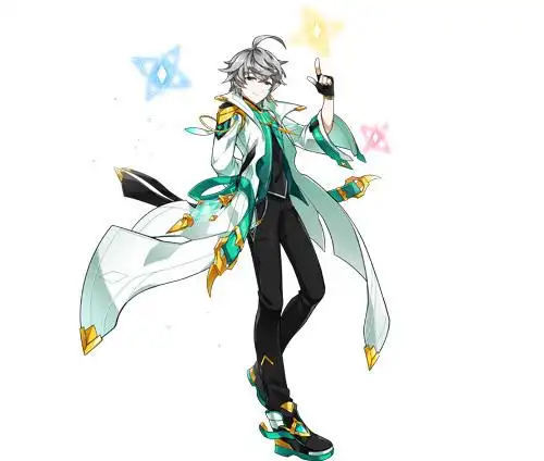 《艾尔之光》神官艾因超越立绘