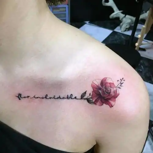 适合女生的纹身,适合女生的一组莲花线条纹身图案(适合女生的纹身作品