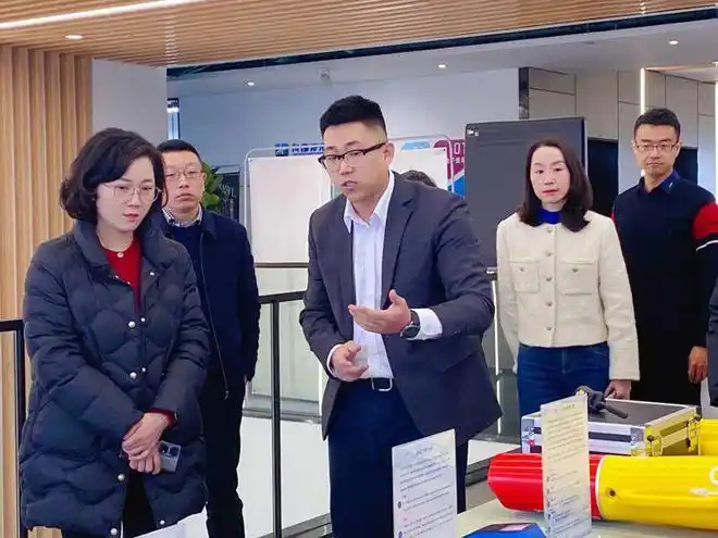 舟山市定海区区长孙丹燕领导一行莅临科创飞地走访调研