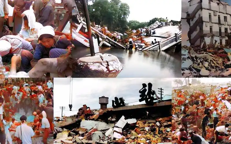 1976年唐山大地震真实影像,24万同胞不幸遇难,威力相当于400颗原子弹