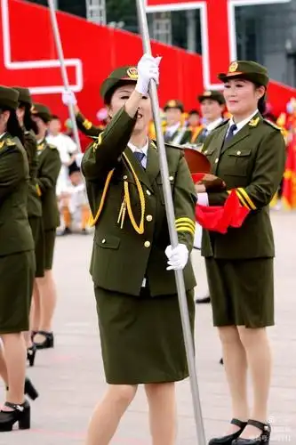 女子军乐团风采