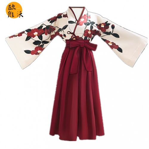 欧维沃(ouweiwo)和服女正装樱花日本日式 改良 中国风传统全套结婚