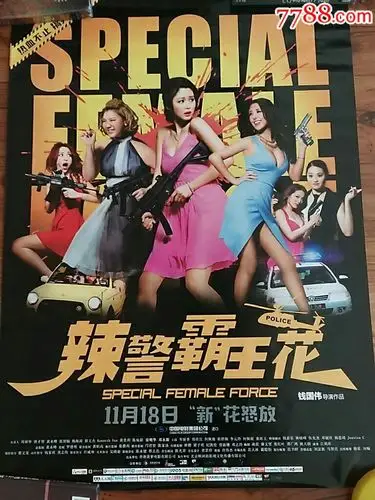 全开海报辣警霸王花