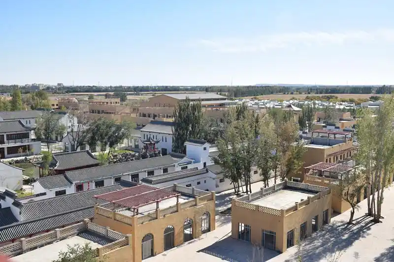 "西部乌镇"项目一景.(海外网 孟庆川/摄)