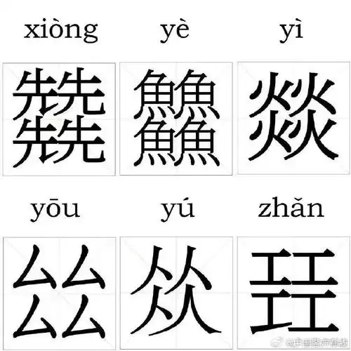 神奇的汉字