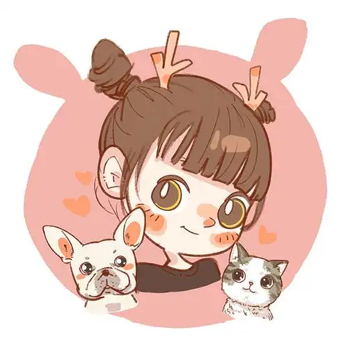 萌q版漫画卡通头像设计照片转手绘人物动漫形象肖像定制原创logo淘宝