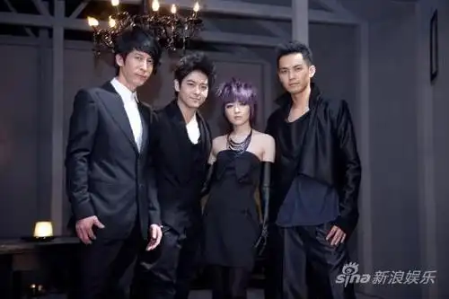 钟汉良范晓萱林志颖合拍mv共演无间道图