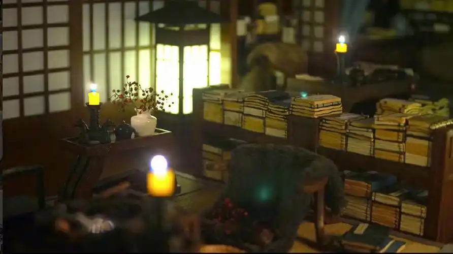 琅琊榜官博点赞苏宅内景和梅长苏模型