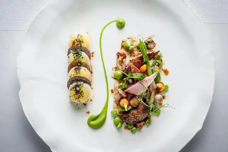 米其林餐厅摆盘欣赏