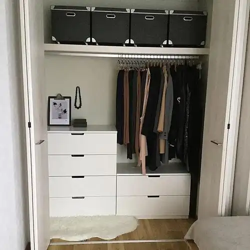 卧室越来越流行"去衣柜化"设计,只有亲身体验过,才知道多爽