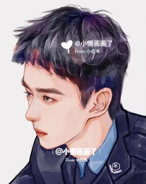 出阿花手中的王一博呀@阿花呀(课程报名中)#手绘头像  #画画  #王一博