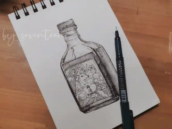 钢笔速写  #速写打卡   #针管笔速写 #针管笔手绘  #针管笔手绘黑白