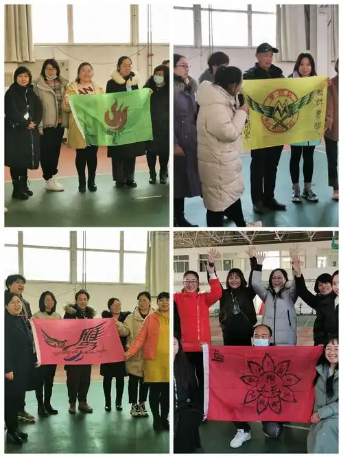 团建手绘队旗,让我们初识第一次小组活动.