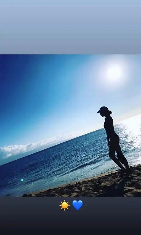 林志颖老婆晒火辣泳装照身材凹凸有致比例超完美宛如辣妈大片