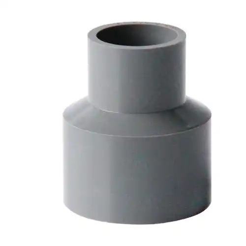 灰色pvc水管变径直接大小头异接头给水管转换其它水族用具设备