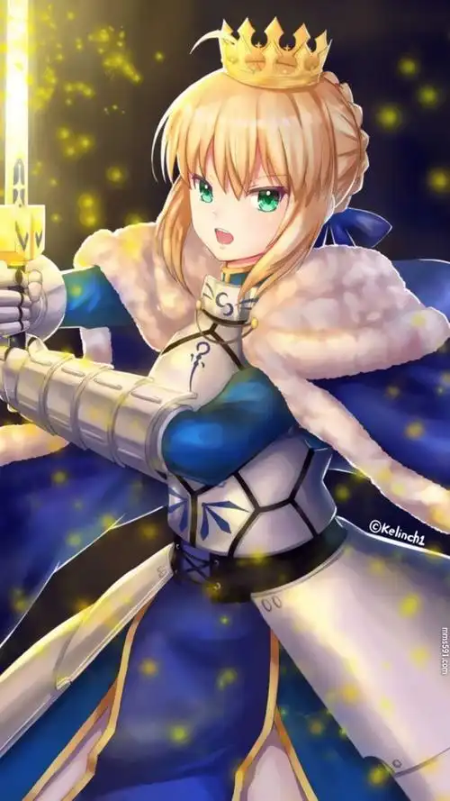 fate stay night亚瑟王saber阿尔托莉雅·潘德拉贡手机壁纸图片大全