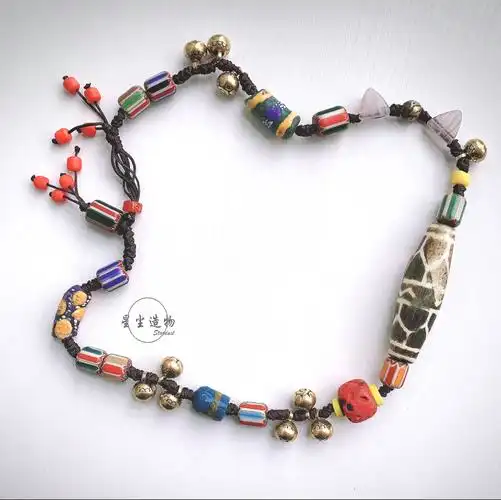 花都tribe万能天珠琉璃项链部落编绳星尘经典组合套装