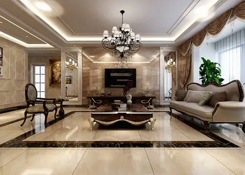 白领 客厅 客厅图片来自上海华埔装饰-laird在和昌湾景国际简欧效果图