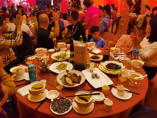 火红的中式婚礼