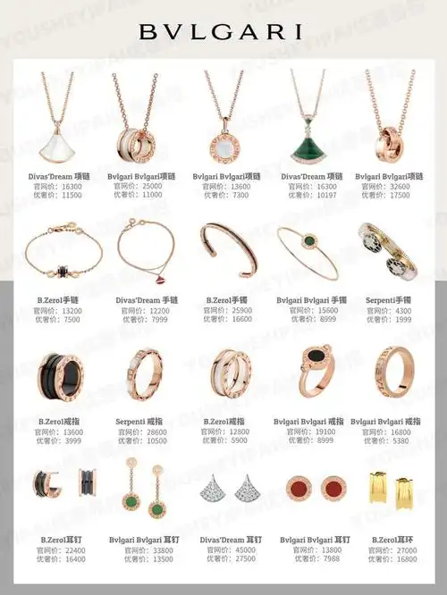 二手奢侈品鉴定|160款大牌饰品推荐|易烊千玺蒂芙尼同款首饰